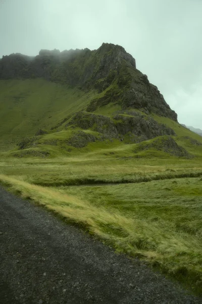 Ισλανδία Όμορφη Φύση Δραματικό Τοπίο Χρώμα Τονισμένο — Φωτογραφία Αρχείου