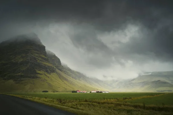 Islandia Hermosa Naturaleza Paisaje Dramático Color Tonificado —  Fotos de Stock