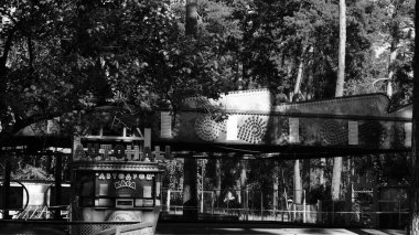 park, retro, atlıkarınca, eski