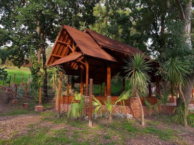 Bahçe evi, doğa, park