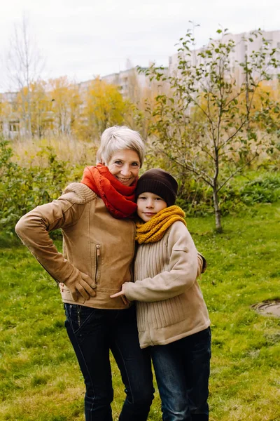 Abuela Nieto Generaciones Amor — Foto de Stock