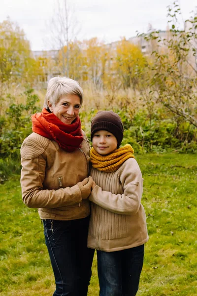 Abuela Nieto Generaciones Amor — Foto de Stock