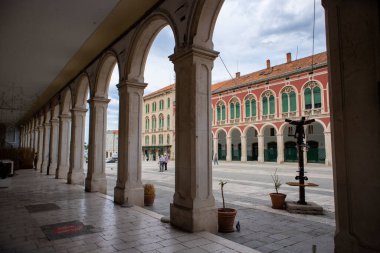 Split, Hırvatistan-22 Haziran 2020: Halk arasında 