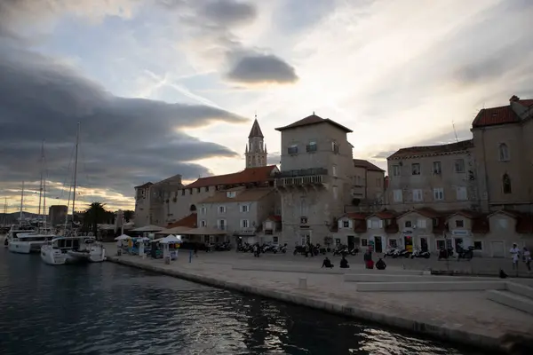 Trogir Κροατία Ιουνίου 2020 Όμορφος Τουριστικός Προορισμός Στην Κεντρική Δαλματία — Φωτογραφία Αρχείου