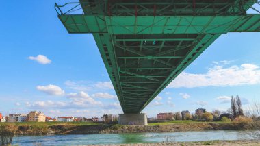 Zagreb, Hırvatistan-14 Mart 2020: Zagrep 'teki ünlü tarihi eser olan 