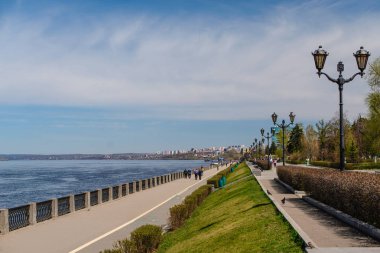 Samara Volga Nehri Dolgu