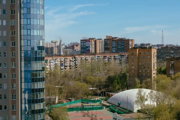 지붕에서 사마라의 도시의 사마라 러시아 2018 — 스톡 사진