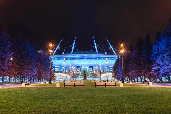 Saint Petersburg Rusia November 2017 Stadion Baru Petersburg Arena Pada — Stok Foto