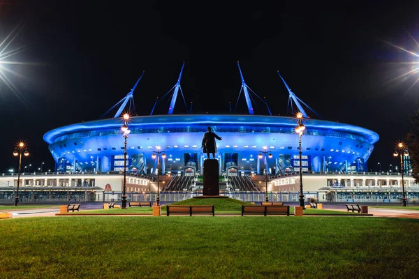 Saint Petersburg Rusia November 2017 Stadion Baru Petersburg Arena Pada — Stok Foto