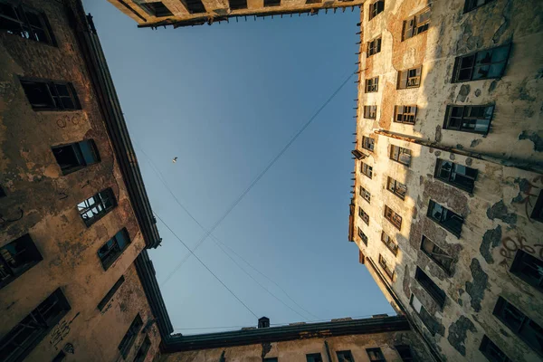 Saint Petersburg Russia June 2019 Abandoned House Petersburg — Stock Photo, Image