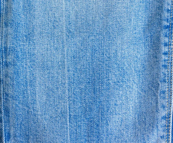 Blauwe Jeans Textuur Denim Blauw Uitzicht Van Bovenaf — Stockfoto