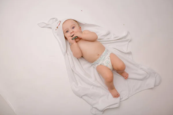 Lindo Bebé Niña Retrato — Foto de Stock