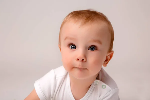 Cute Little Baby Girl Portrait — Stock Photo, Image