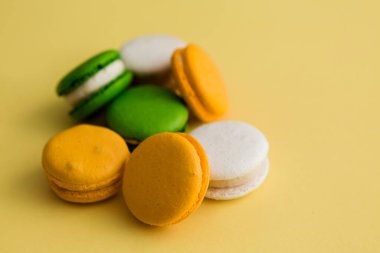 Makarna kurabiyeleri yakın görünüm