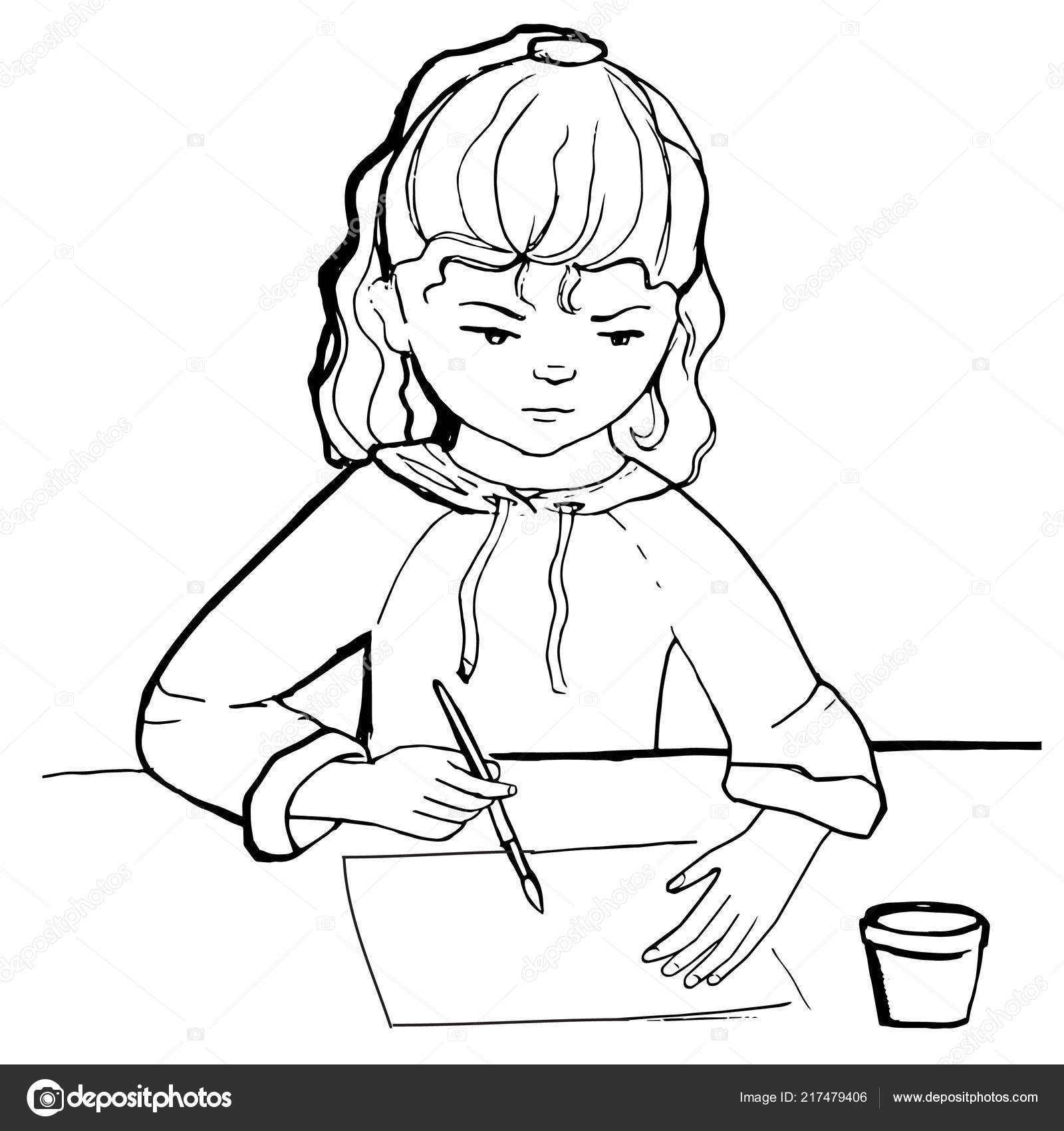Continuous One Line Girl Holding a Book and Presenting with Hand. Young  College Woman Study and Smile Stock Vector - Illustration of girl, woman:  157196787
