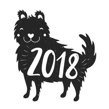 Mutlu yıllar tebrik kartı.