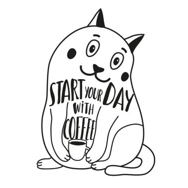 Alıntı yazı ile tipografi poster