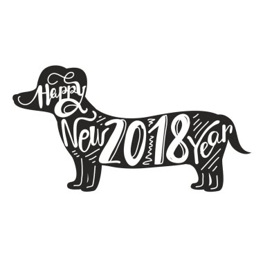 Mutlu yıllar tebrik kartı.