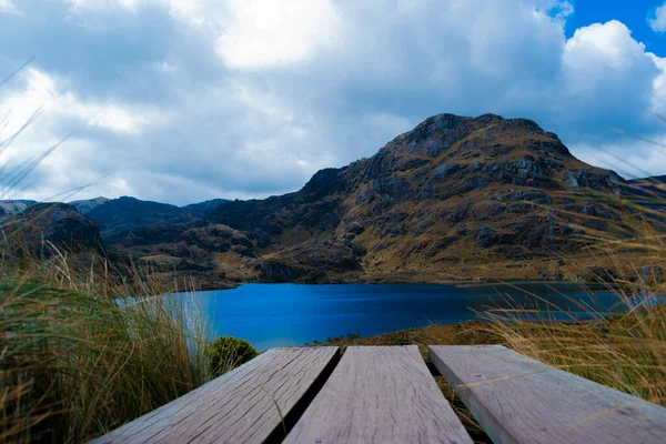 Toreadora Gölü ve Cajas Ulusal Parkı, Ekvador 'da bir dağ