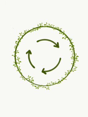 Dijital boyama tekniği ile renkli arkaplan