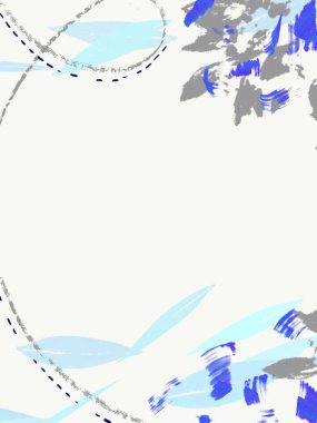 Dijital boyama tekniği ile renkli arkaplan