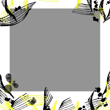 Dijital boyama tekniği ile renkli arkaplan