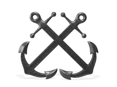 Çapraz çapraz çapraz çapraz çapraz bağlama işareti 3d oluşturma