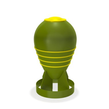 Havacılık Nükleer Bombası 3D görüntüleme
