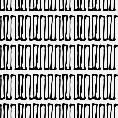 çizilmiş çizgiler ver. Tek renkli seamless modeli