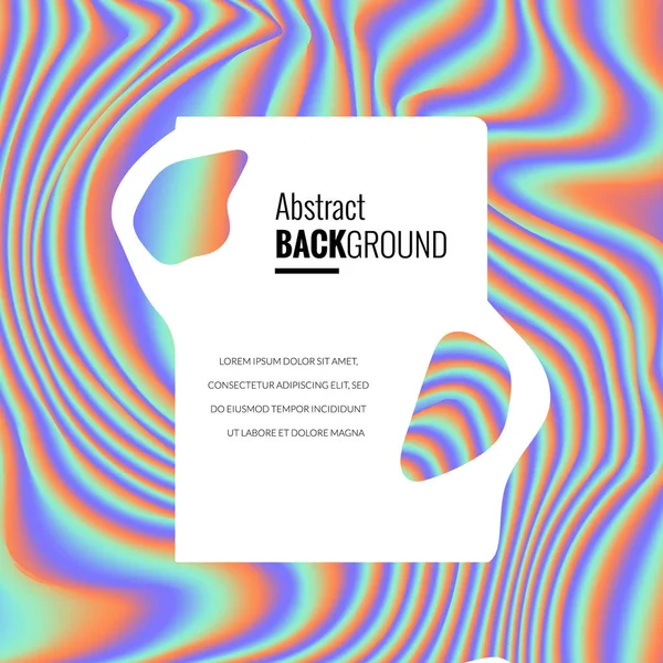 Soyut holografik arkaplan