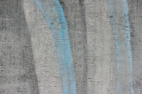 Текстура Серой Стены Голубыми Пятнами — стоковое фото