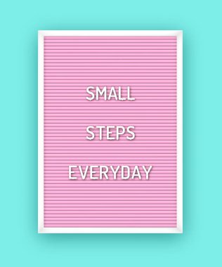 Motivasyon letterboard alıntı