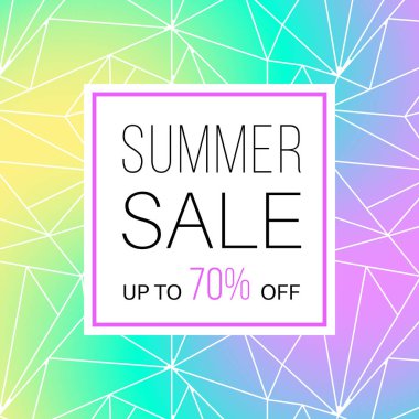 Promosyon Tasarım poster metin yaz Satılık, vektör çizim ile