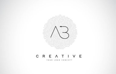 Siyah ve beyaz yaratıcı kutsal kişilerin resmi metin mektup vektör ile ge G E Logo tasarımı.