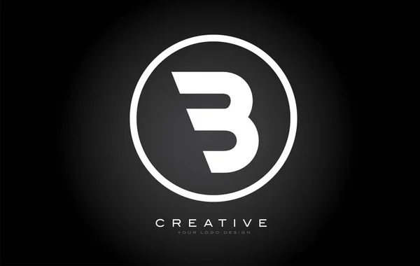 Lettre Monogramme Logo Design Icône Moderne Avec Conception Créative Belle — Image vectorielle