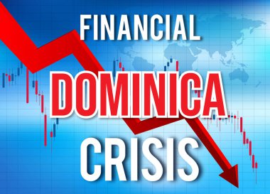 Dominika mali kriz ekonomik çöküşü pazar kazasında küresel 