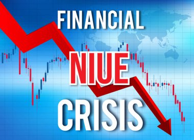 Niue mali kriz ekonomik çöküşü Market Crash Global erime