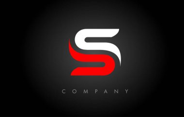 S logosunu görmeniz gerekir. S harfi simge tasarlamak vektör