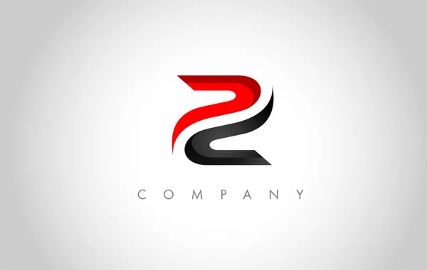 Logo Z. Z lettera Icona Design vettoriale — Vettoriale Stock