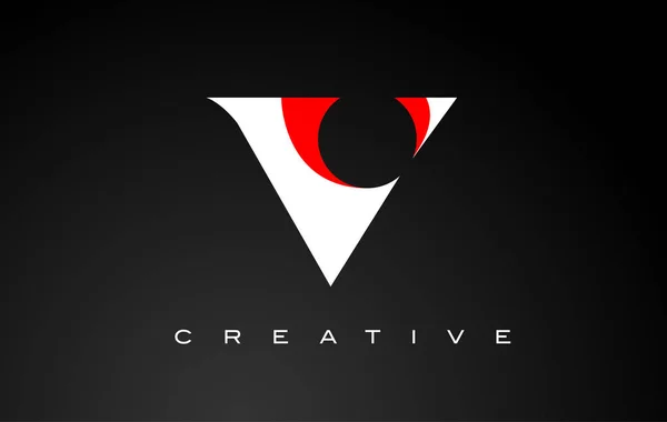Letter V Design Vector. V logo pictogram. — Stockvector