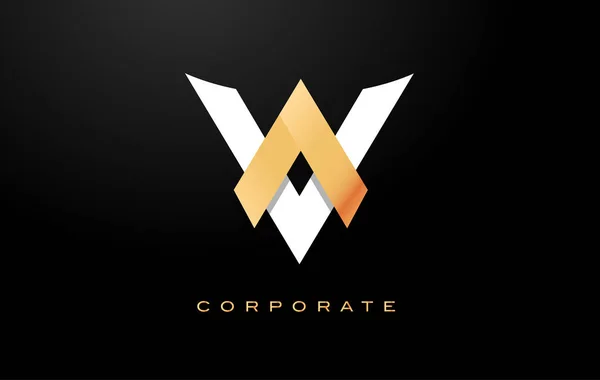 Carta V Logo. V Carta Design Vector —  Vetores de Stock