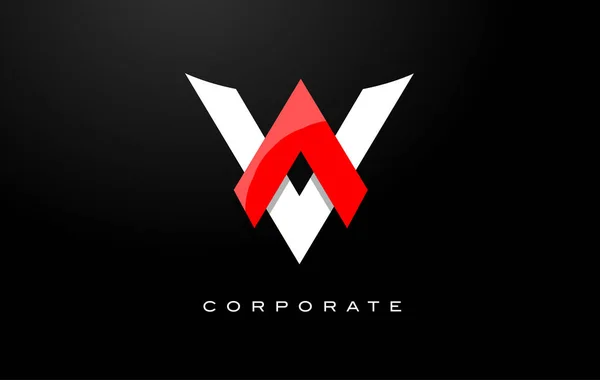 Carta V Logo. V Carta Design Vector — Vetor de Stock