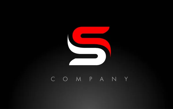 Логотип S. S Літера Вектор дизайну піктограм — стоковий вектор