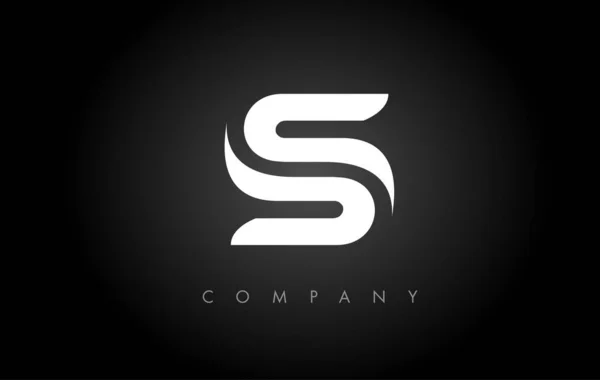 S Logo. s Brief Icon Design Vektor — Stockvektor