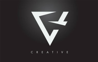 V Harfi Monogram Tasarım Logosu. Modern Mo ile Mektup V Simge Logo