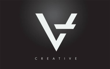 V Harfi Monogram Tasarım Logosu. Modern Mo ile Mektup V Simge Logo