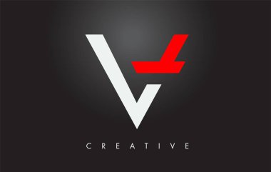 V Harfi Monogram Tasarım Logosu. Modern Mo ile Mektup V Simge Logo