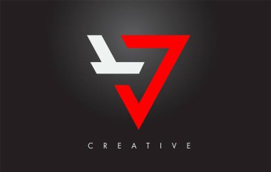 V Harfi Monogram Tasarım Logosu. Modern Mo ile Mektup V Simge Logo