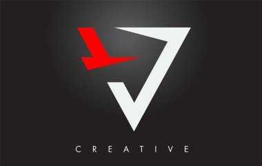 V Harfi Monogram Tasarım Logosu. Modern Mo ile Mektup V Simge Logo