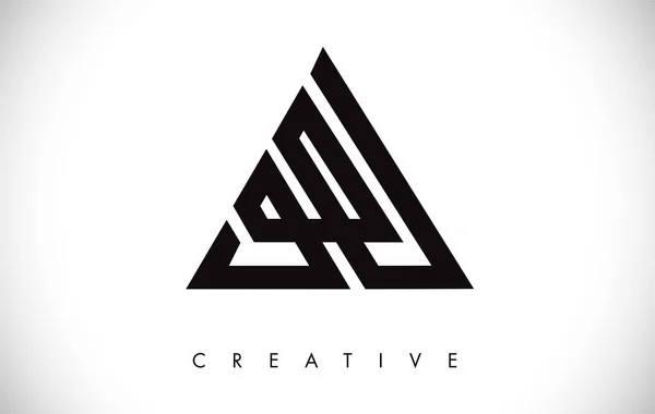 Um logotipo de design moderno carta da moda. Carta Um logotipo de ícone com modo — Vetor de Stock
